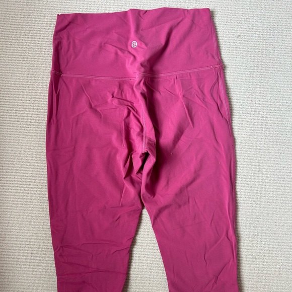 Lululemon Align Leggings Size 8 25” in a Pretty Pink Color - Picture 2 of 4